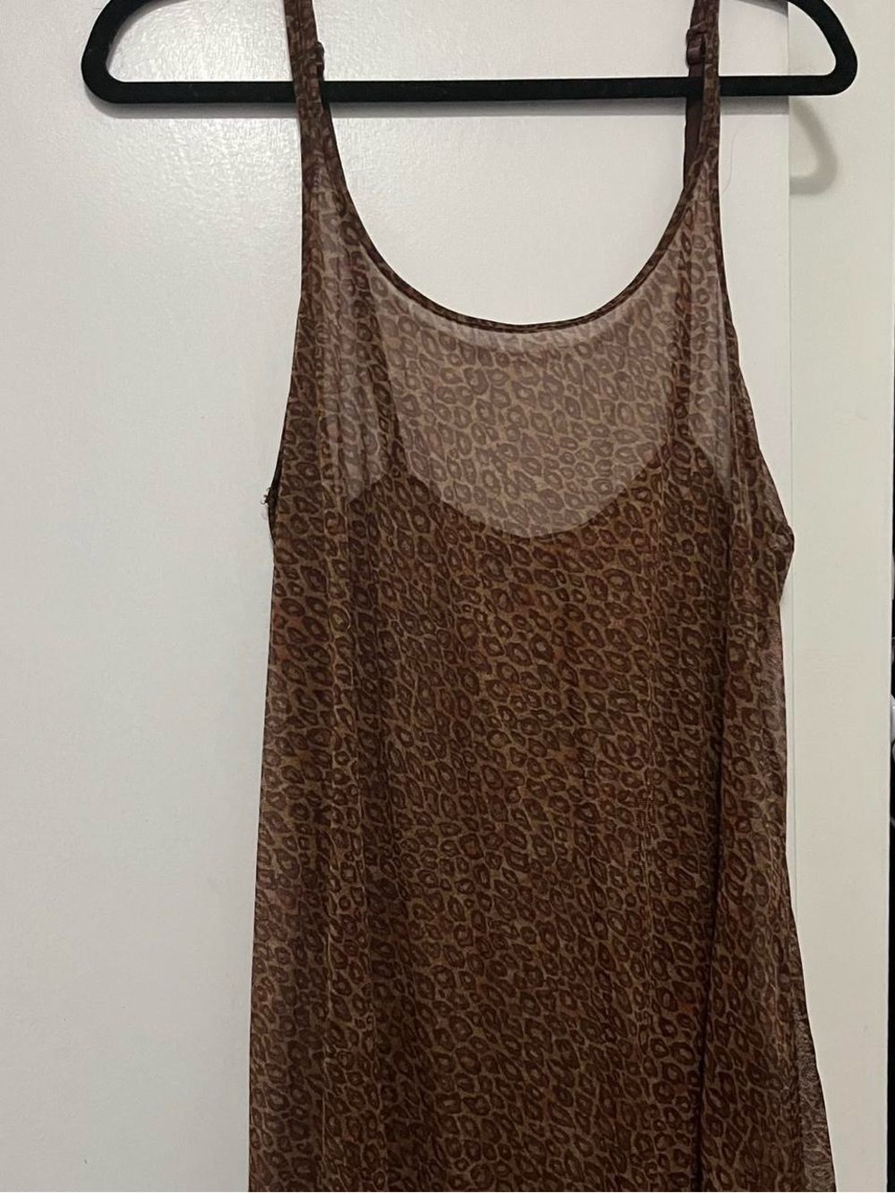 Sheer vintage mini dress/babydoll night dress